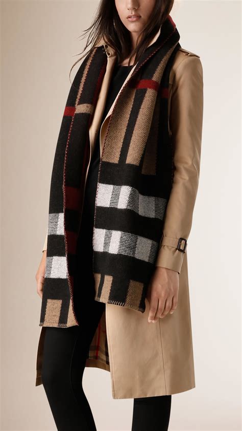 burberry inspired blanket scarf